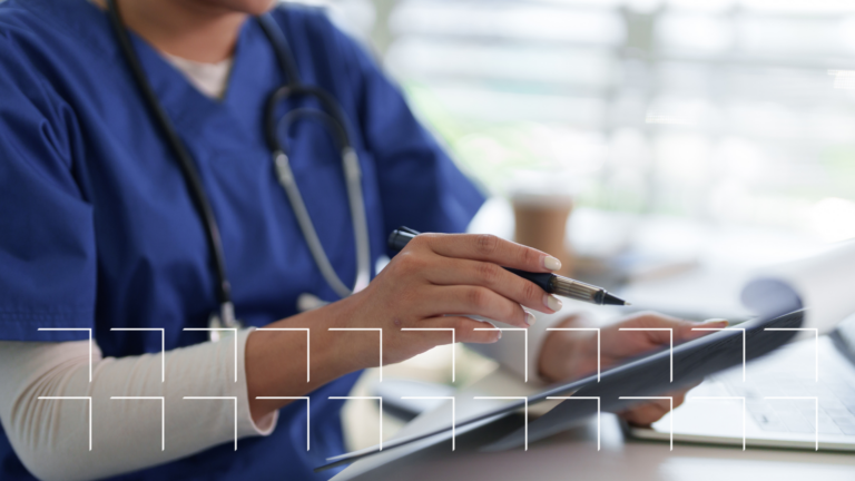 Healthcare worker managing compliant, location-specific social media across a healthcare network