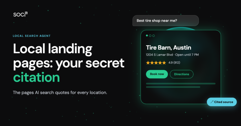 local landing pages